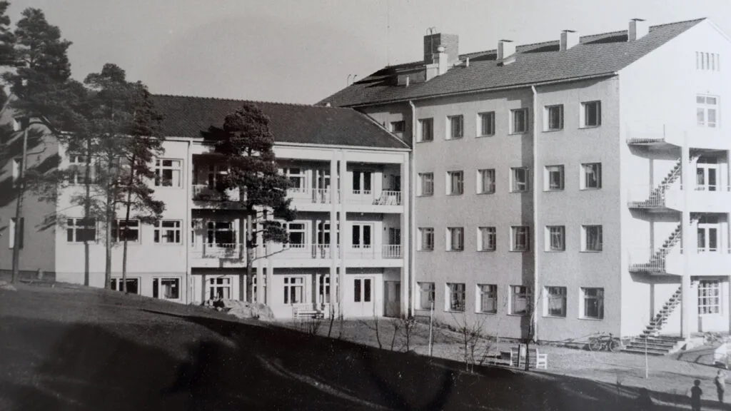 Turun ensi- ja turvakoti ry:n toimitila kuvattuna noin vuonna 1950